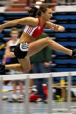 Chantal Butzek ließ sowohl über 60 Meter als auch über 60 Meter Hürden der Konkurrenz keine Chance.
