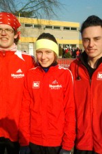 v.L.: Lukas Hemkes, Mareen Kalis, Philipp Petri (alle LC Paderborn)