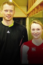 Carolin Zinn und Matthias Aust sind die glücklichen Gewinner der 9. Paderborner Ahorn-Crosslauf Night