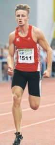 Schied im Zwischenlauf aus: Sprinter Maximilian Maciejewski