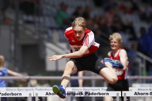 Jorden Forrest wurde über 80 Meter Hürden Vizewestfalenmeister