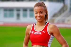 Olympianorm zum Auftakt: Sprintass Tatjana Pinto.